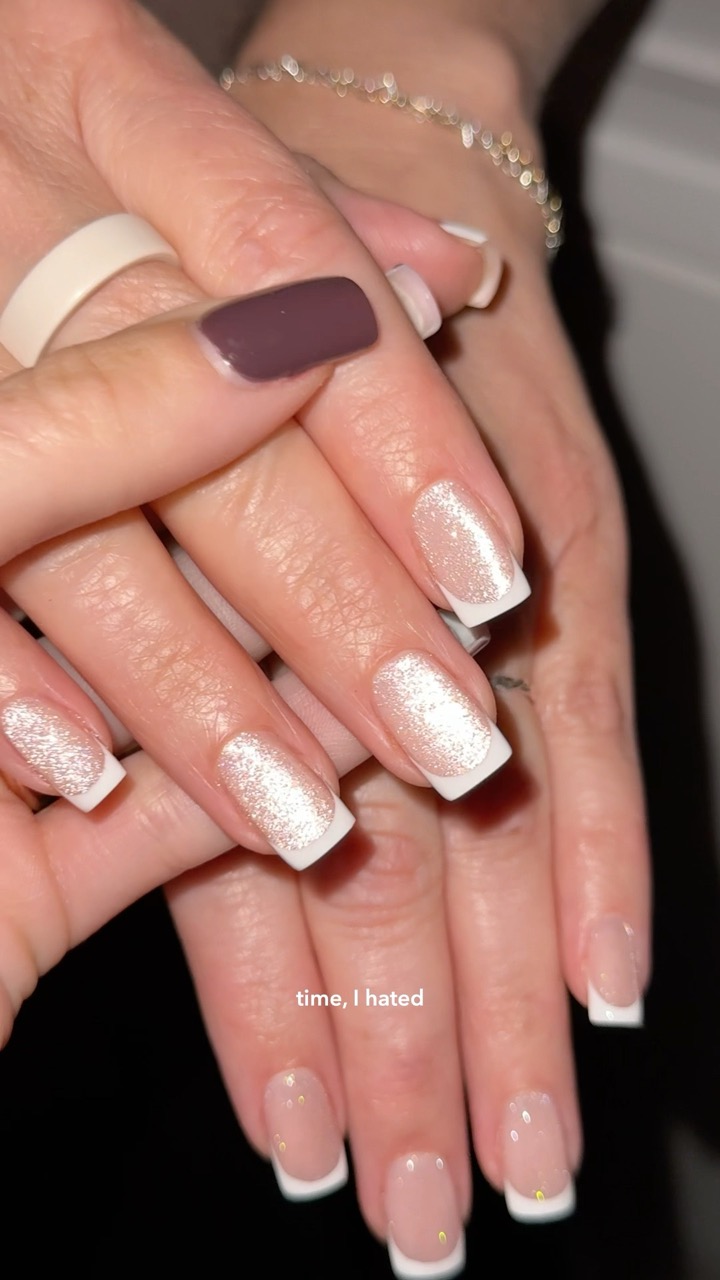 Magnetic French Tutorial 💅 #cateyenails