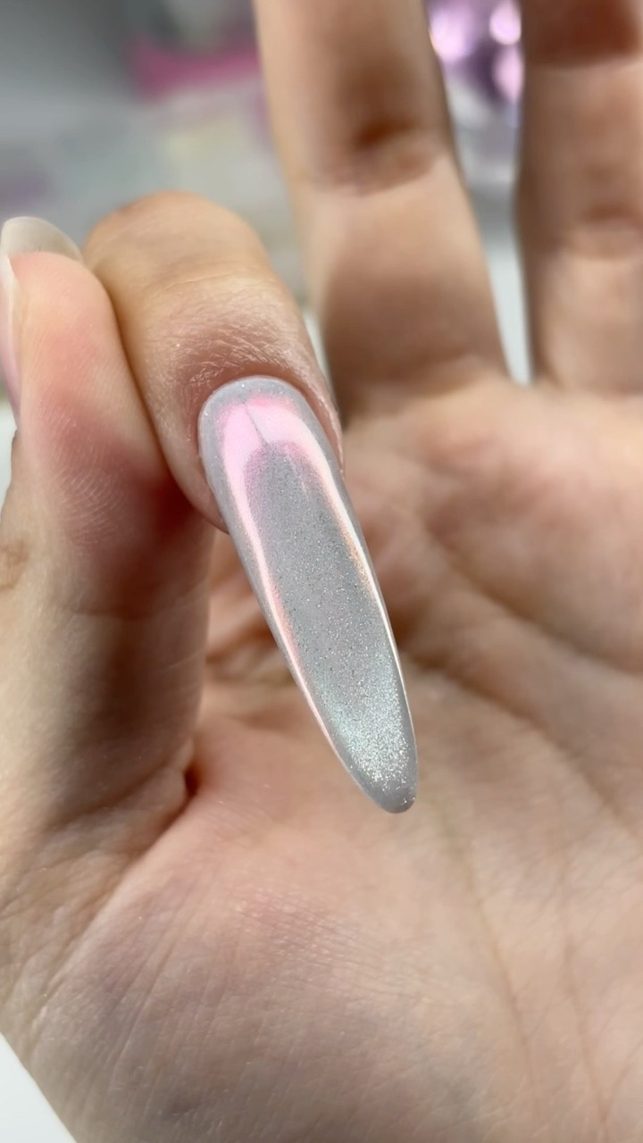 Trying Opal Nails… #nails #gelxnails #nailart