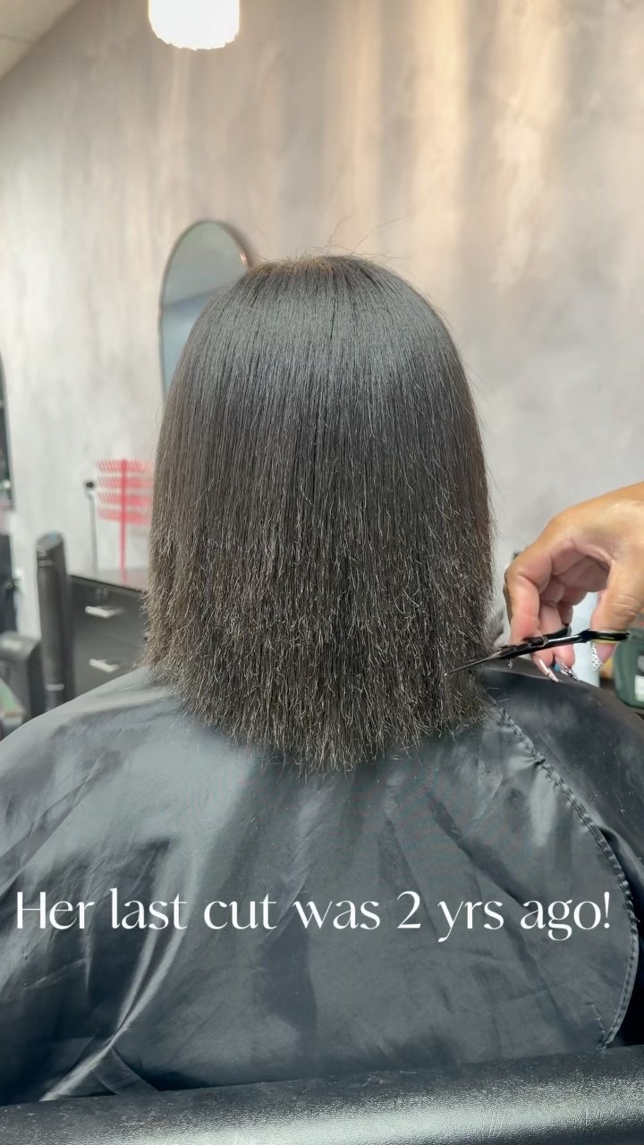 Always Accepting New Clients 🥂 #houstonsalon #silkpress #houstonstylist #naturalhair #salon