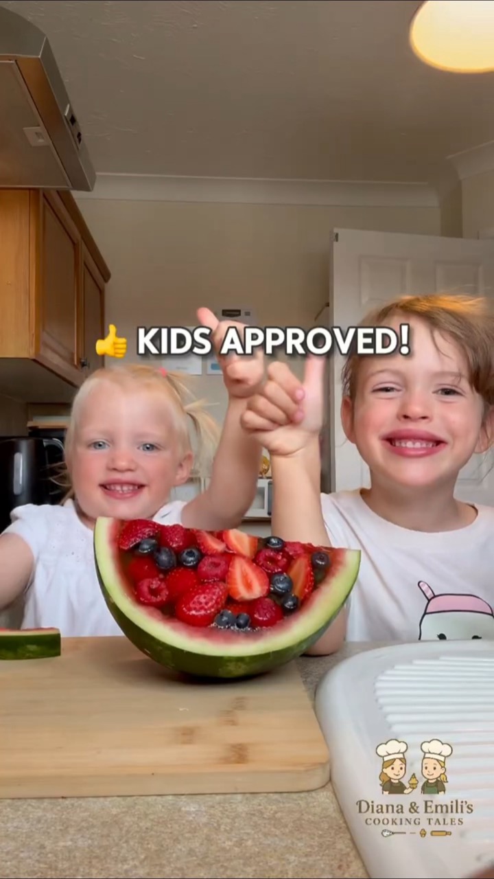 🍉 Kids Turned a Watermelon into JELLY! 🤯🫐🍓 | #watermelon #jelly #fruit