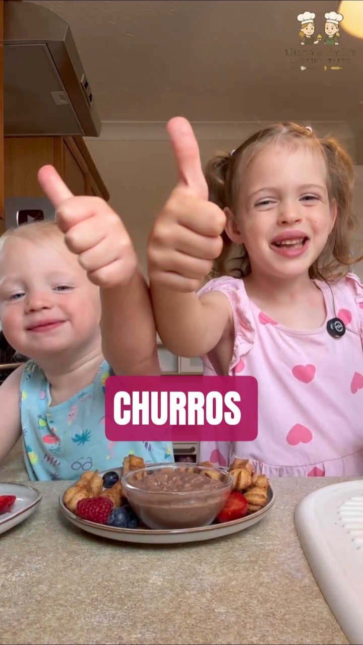 Baked Churros with LOVE 🤎🌸