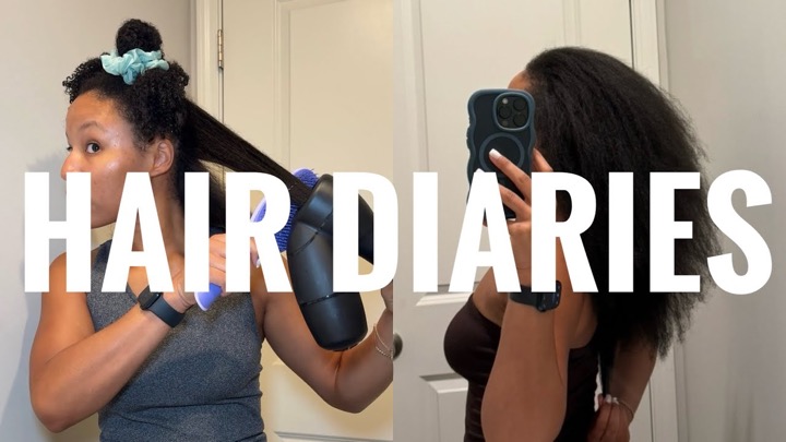 Hair Diaries Ep. 9 | Putting My Hair Growth Journey On Pause, Let's Face The Damage, Blow Out & Trim