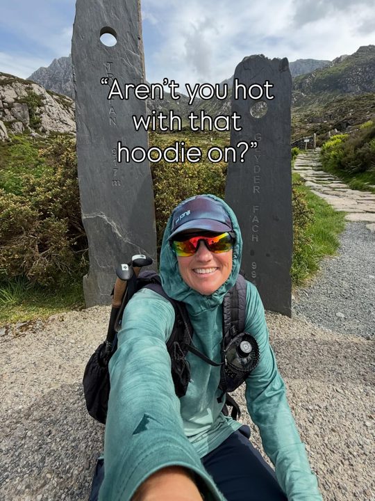 I love my hoodies! I will take you to the mat on this. If you are hiking in the hot sun all day you should have a hoodie