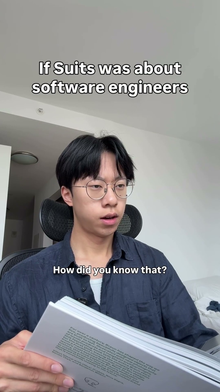 If Suits was about software engineers