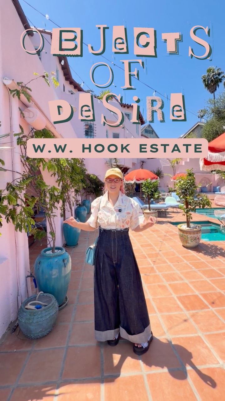 OBJECTS OF DESIRE: EP. 18: W.W HOOK ESTATE, LOS FELIZ 🌴 Perched above the city on a lush 16,000+ sq ft corner lot with only one adjacent ne