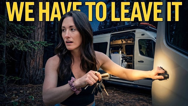 Abandoned My Van Home in the Middle Of the Night!
