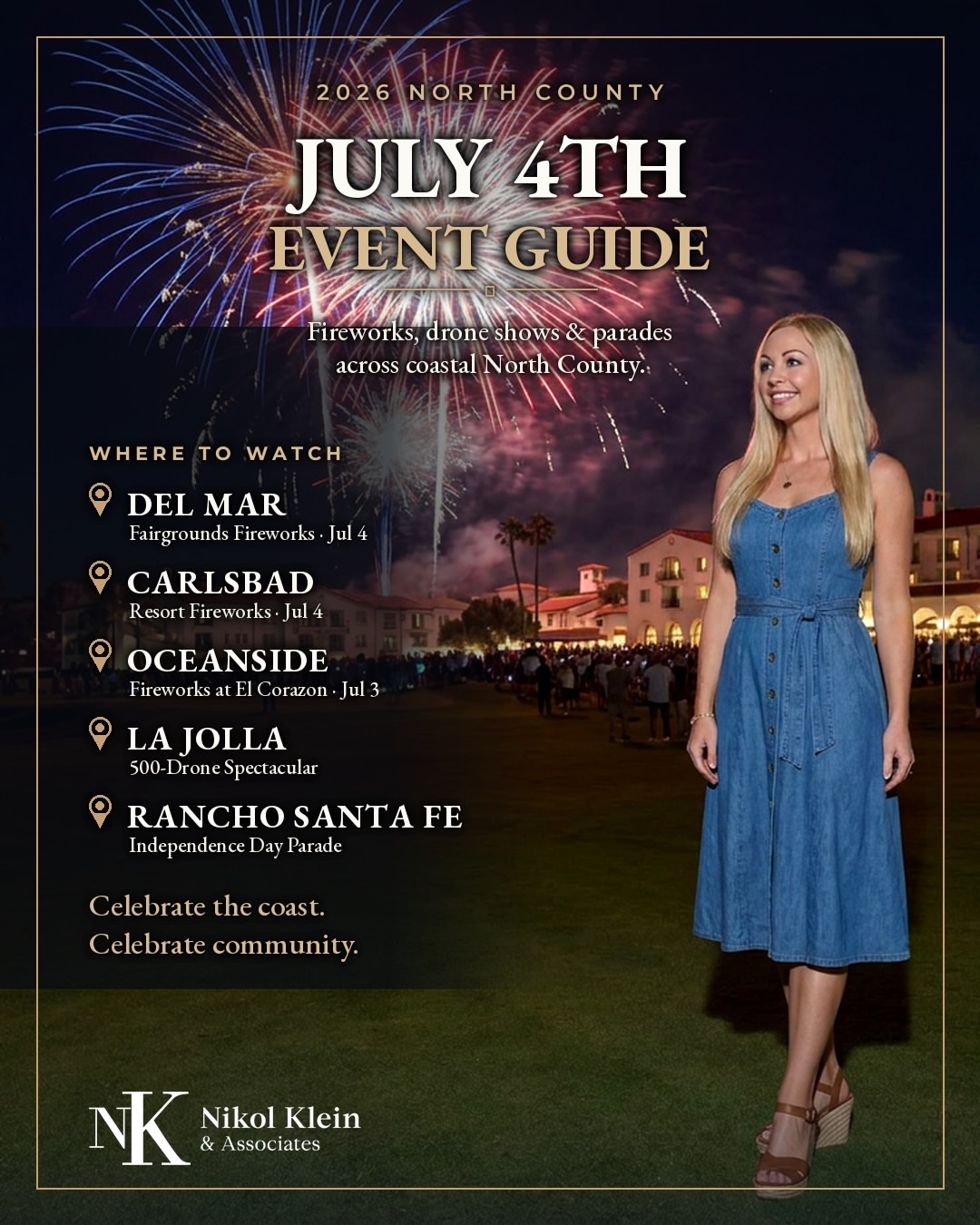 Have you made your Fourth of July plans? 🇺🇸✨

Just in case, I’ve created a guide to every way to watch the coast light up, from the firewo