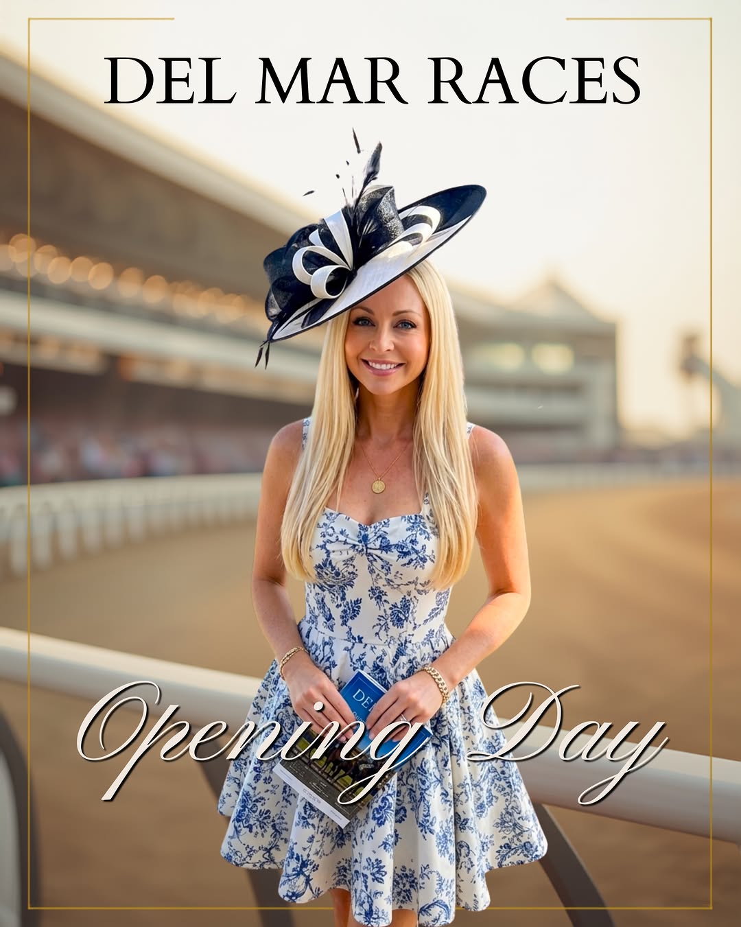 Hats on, heels high. It’s opening day in Del Mar! 👒

Del Mar comes alive on the third Friday of every July. The dresses, the fascinators, a