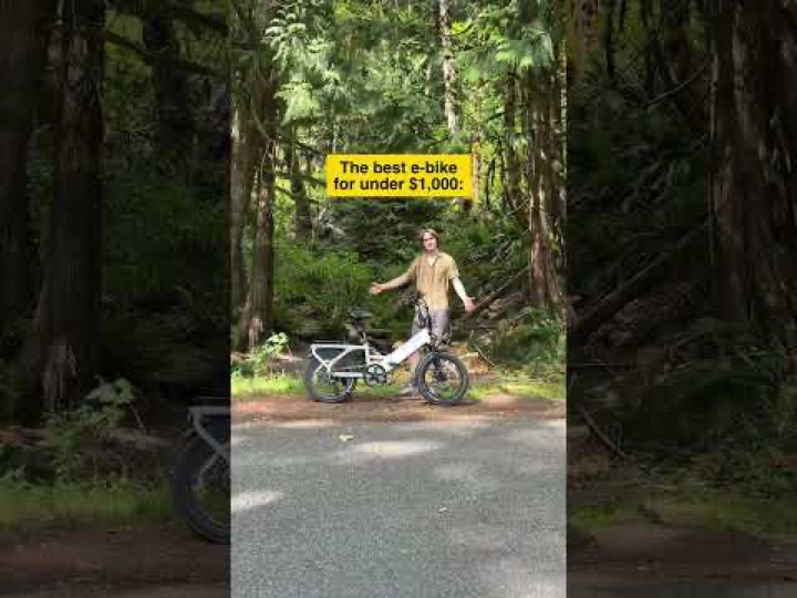 The best e-bike for under $1,000 #ad