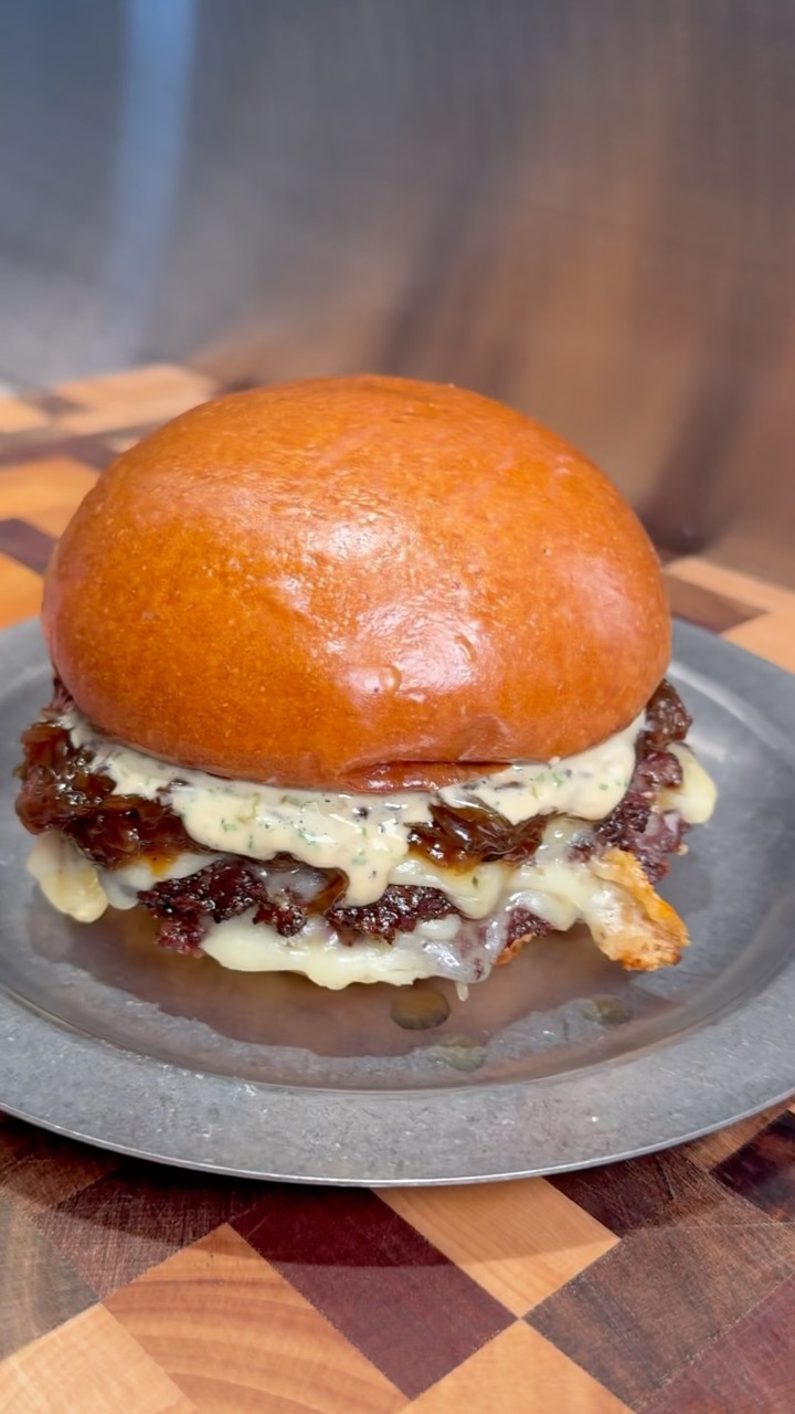 French Onion Smash Burger 😍