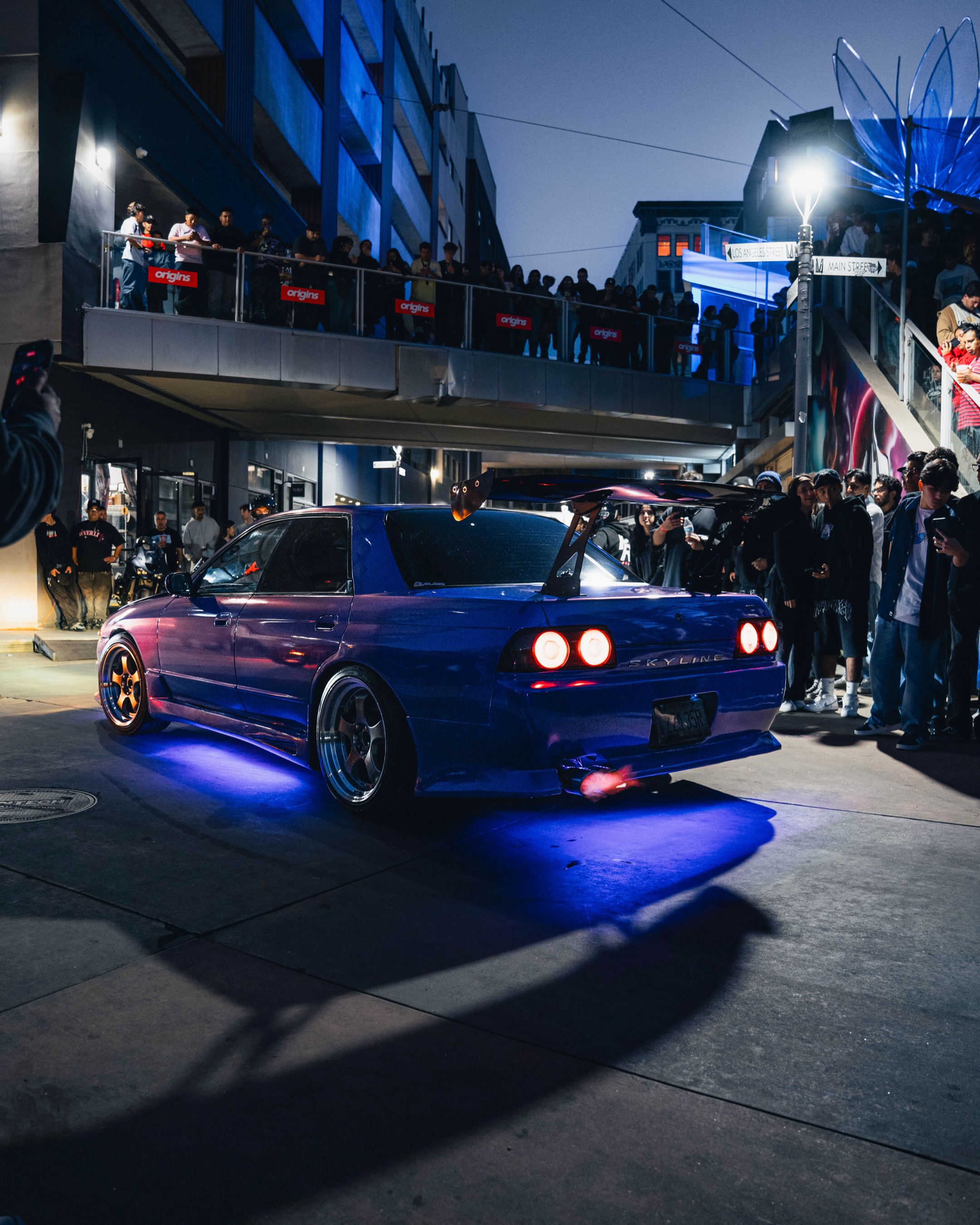 Fun nights with @originslosangeles 

📸 @npcmediaa 

#originslosangeles #carmeets #carsofinsta #jdm #stuntbikes