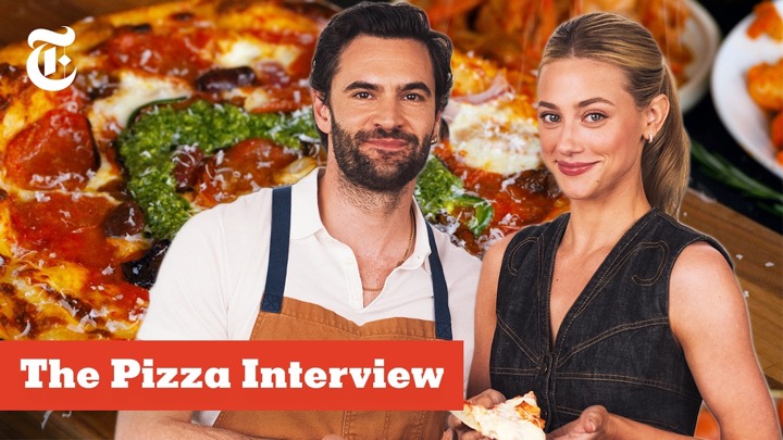 Lili Reinhart and Tom Bateman: The Pizza Interview | NYT Cooking