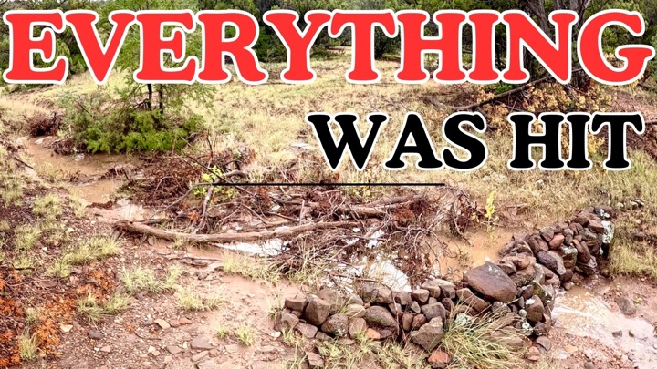 Tropical Storm Rachel Transformed My Check Dams - Permaculture In Action