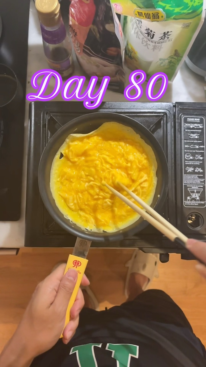 Day 80 of trying to master #omurice the flip is too hard 🥲#japanese #omelet