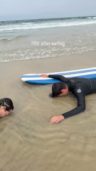 Cancel all my plans.. my muscles are shot… #surfing #surf #oceanlife #sandiegolife #womenwhosurf