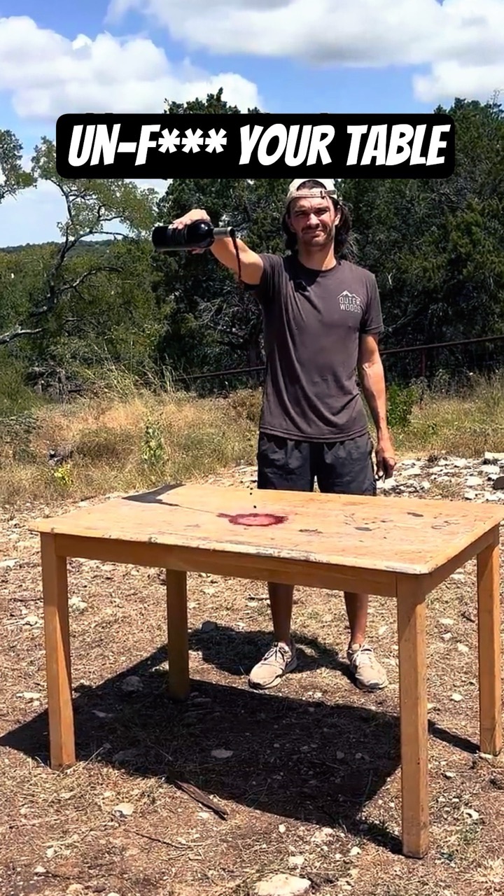 Make An Old Table New: Yes, Even You