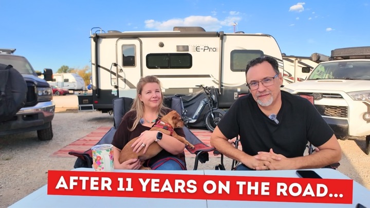 Cheers to Not Living in RVs Anymore & New Beginnings