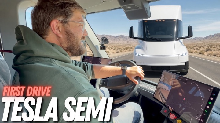 Tesla Semi - My First Drive!