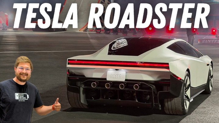I Went To The Tesla Roadster Unveil! Insane Stunts, Battery & Motor, Interior, Design