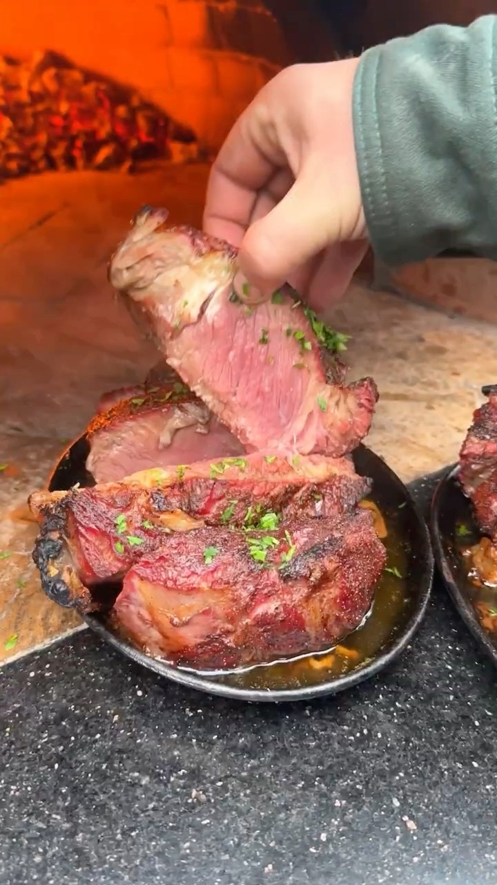 Smoked Peter Luger Steak Recipe (In Description)
