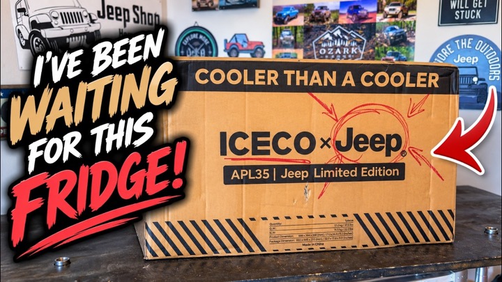 IceCo/Jeep APL35 -  I've been waiting for this!! The 12v Fridge for Jeep Enthusiasts