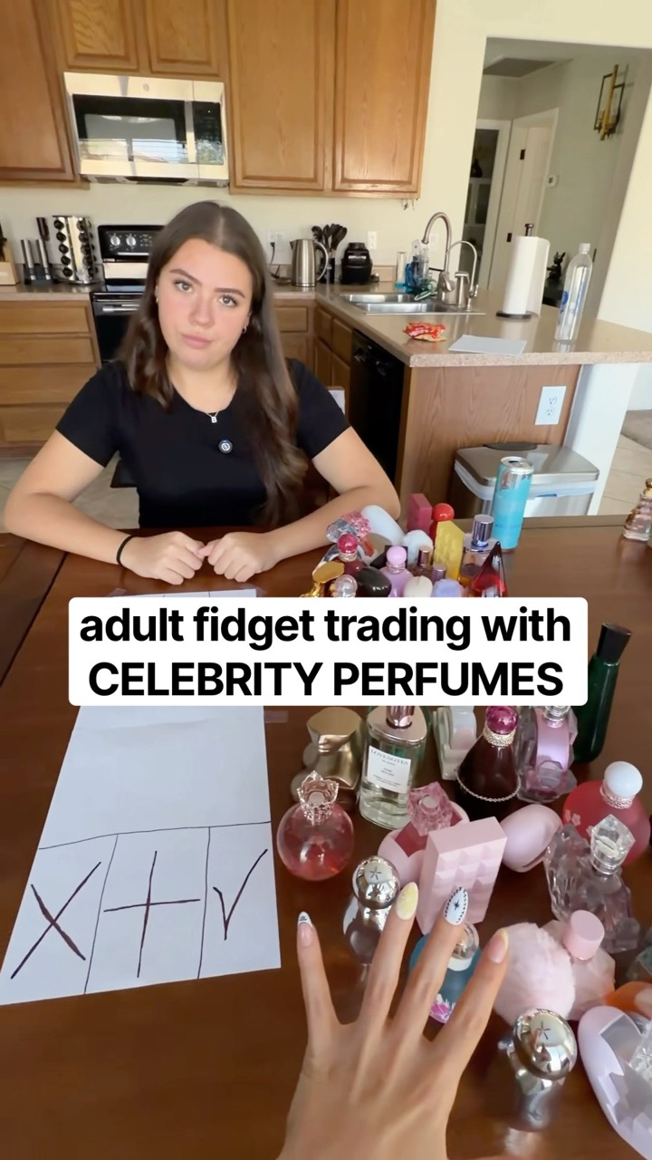adult fidget trading with CELEBRITY PERFUMES