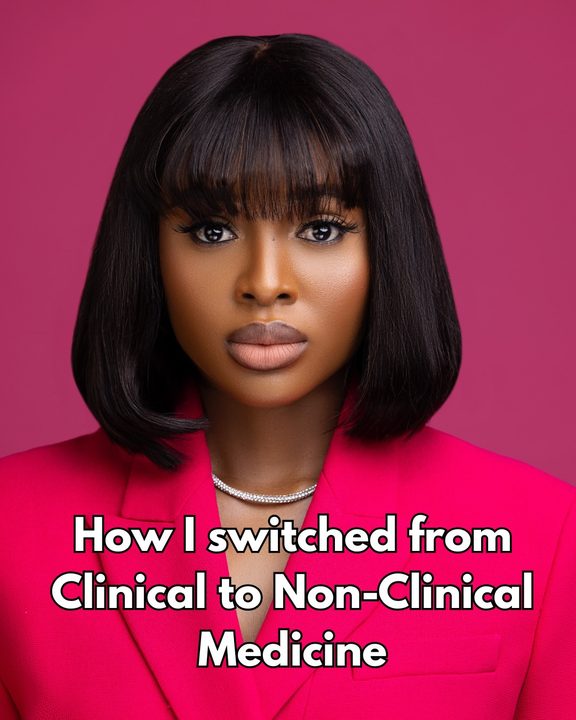 I didn’t wake up one day with everything figured out. I chose to step away from clinical medicine because I wanted impact, alignment, and a life where I could be fully present.

This journey into non clinical medicine ha