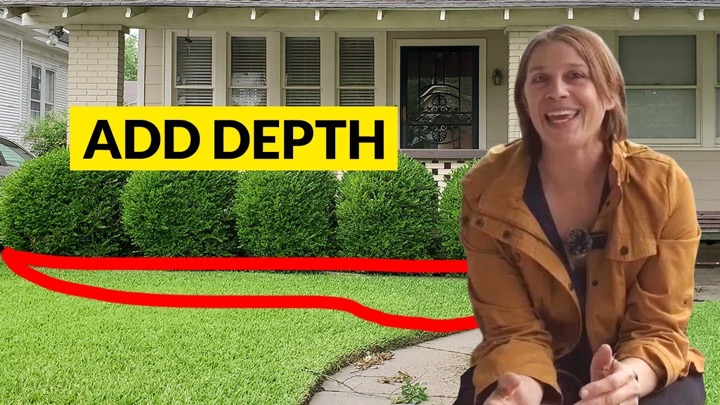 Why Your Foundation Beds Look Flat