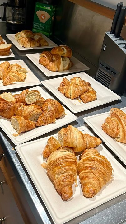 BEST croissant in Seattle 🥐

Many crumbs later we determined the top 2 croissants in seattle to be from: 
1️⃣ @bakerynouveau 
2️⃣ @thefrenchguysseattle 

Others we tried were from:
@freshfloursbakery 
@seawolfbakers 
@co