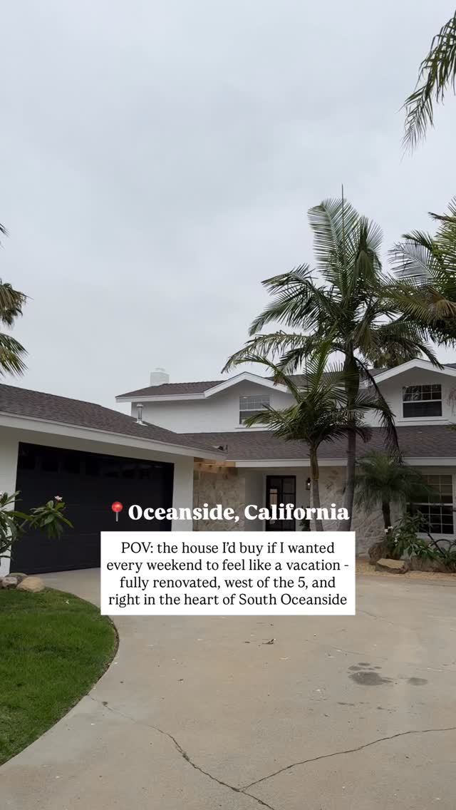 POV: the house I’d buy if I wanted every weekend to feel like a vacation - walk to coffee, bike to the beach, and come home to a fully renov