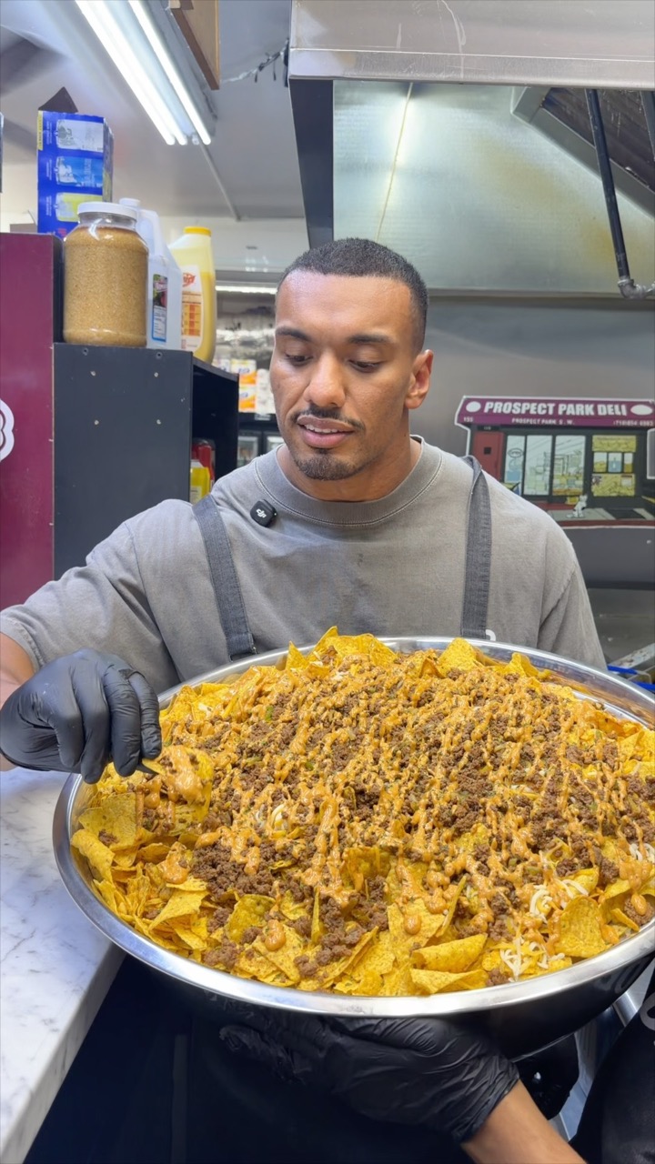 Biggest Doritos Wagyu Chopped Cheese