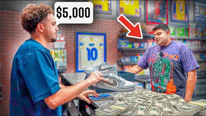 SPENDING $800,000 IN 2 HOURS… (INSANE SNEAKERS)