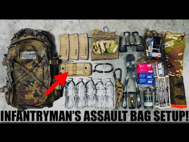 This Is What Soldiers Really Carry! Infantryman's Assault Bag Setup!