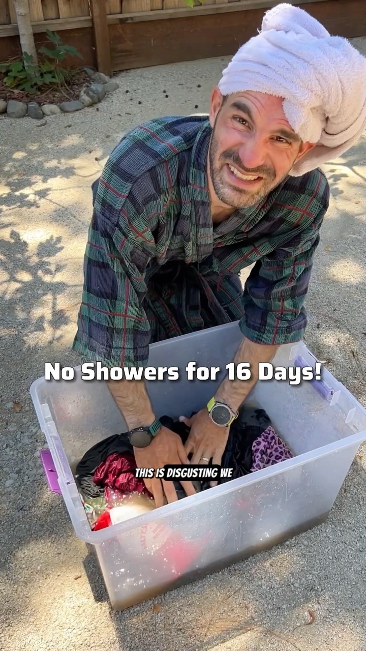 How we managed hygiene and how dirty our clothes got. (On the SHR)