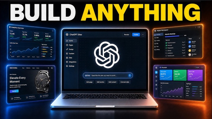 How to Use ChatGPT Sites to Build Anything (Insane)
