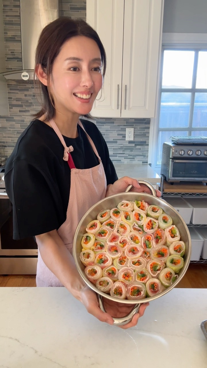 Veggie Rolls 🥬 Our family’s favorite! Requested by my kids.