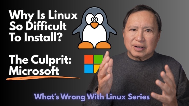 Why Is Linux So Difficult to Install? Because of Microsoft.