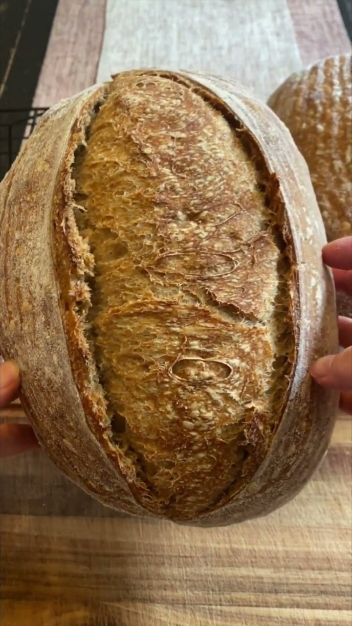 First time cold baking! #sourdough #baking #bread