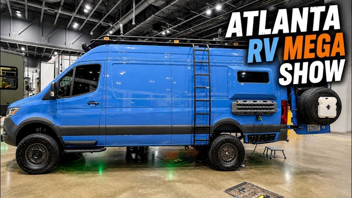 4x4 Camper Van and Other Cool RV's at the Atlanta RV Mega Show