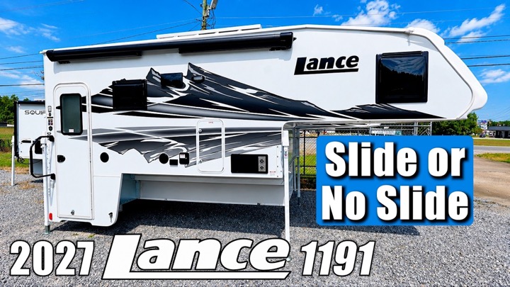 2027 Lance 1191 Slide and Non-Slide Truck Campers / The 1191 is FINALLY Back