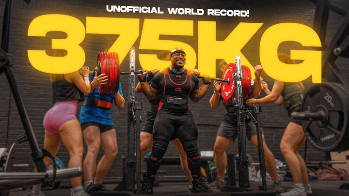 UNOFFICIAL WORLD RECORD SQUAT