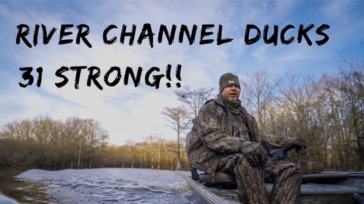 Hunting Ducks On A River Channel | How To And My Setup | BEHIND THE LANYARD With Rusty Creasey