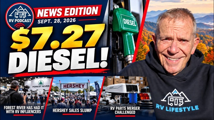 Forest River Shuts Out Influencers | RV Dealer Open House Concerns | Diesel is over $7!