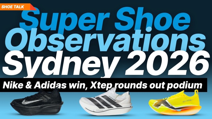 Sydney Marathon 2026 Super Shoe Observations