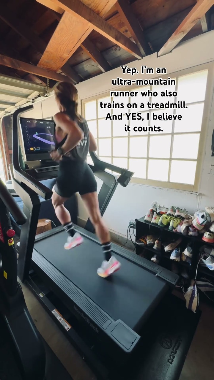 I think training on a treadmill counts as solid training. Fight amongst yourselves.