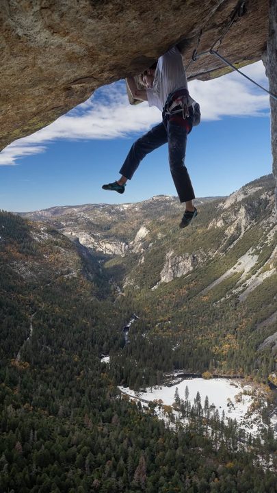 Been thinking a lot about this time last year… from sending “Wet Lycra Nightmare” out the crazy 13a roof at the top of t