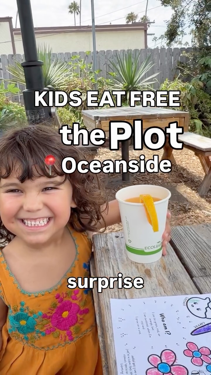 Looking for a unique family-friendly restaurant in San Diego? 🌱✨ Add @theplotrestaurant in Oceanside to your list!

This lunch outing compl