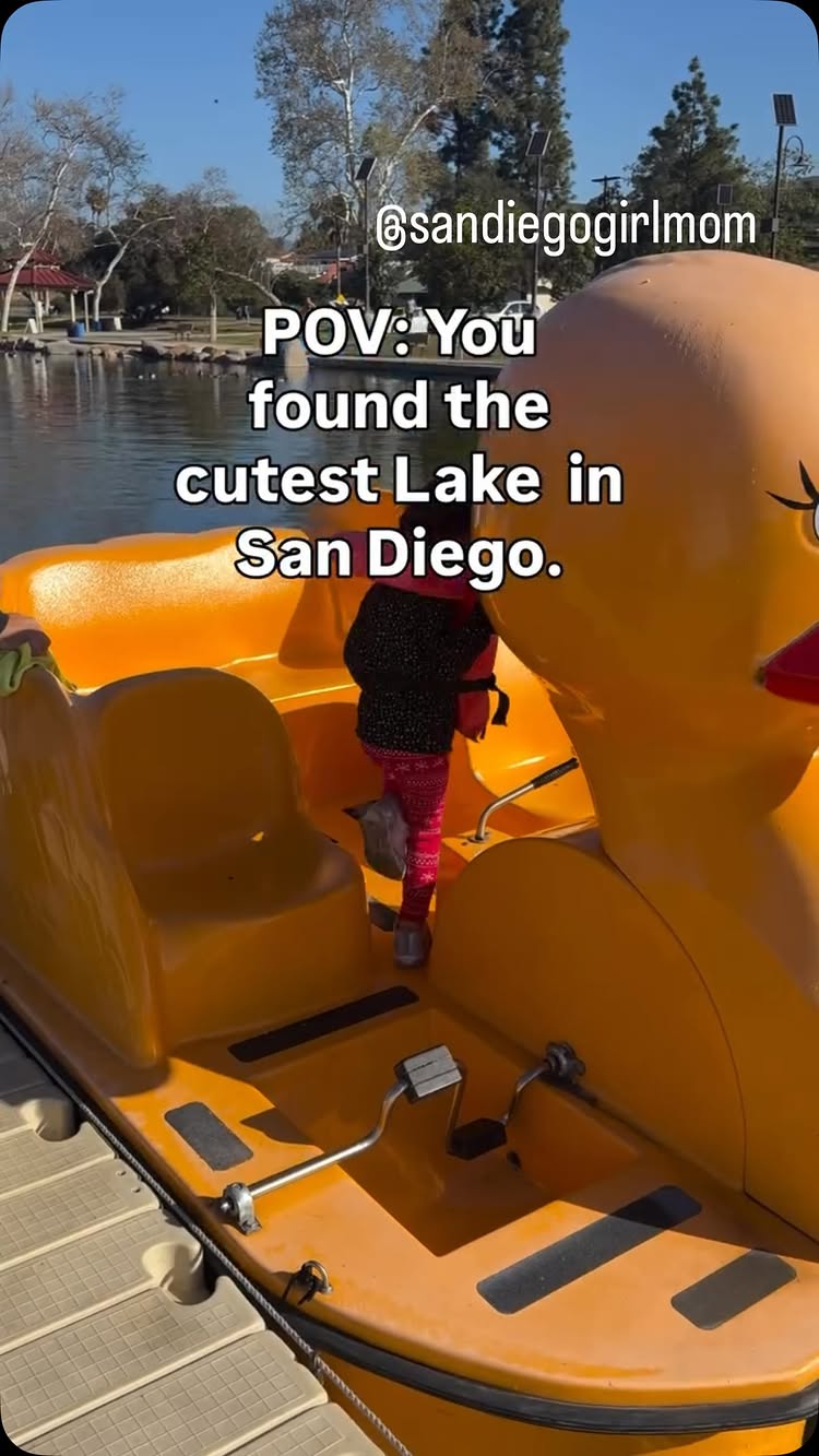 Santee Lakes  📍 9310 Fanita Pkwy, Santee, CA 92071

If you’re looking for an easy family day trip in San Diego, Santee Lakes is worth addin
