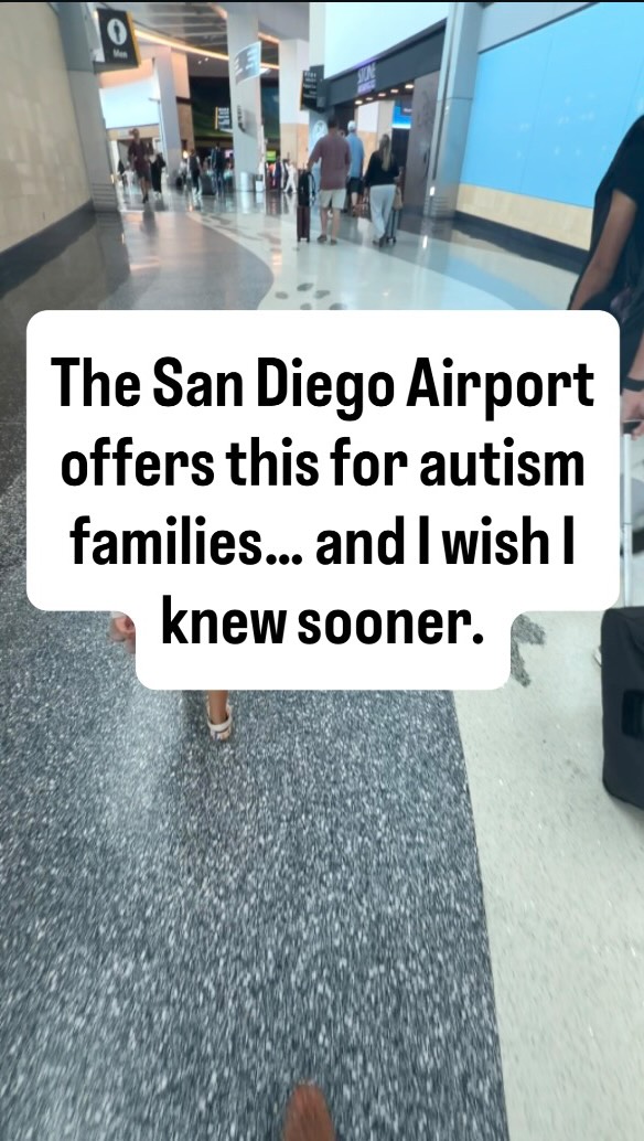 ✈️💙
The San Diego International Airport has a program called SAN Assist that helps support travelers with non-visible disabilities, includi
