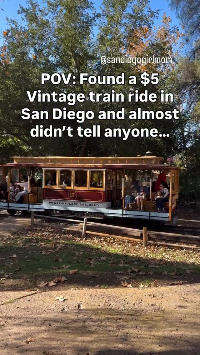 Summer 2026 Poway Train Schedule Update ☀️

Planning a visit? From July through August 2026, our Cable Car will operate on most Saturdays in